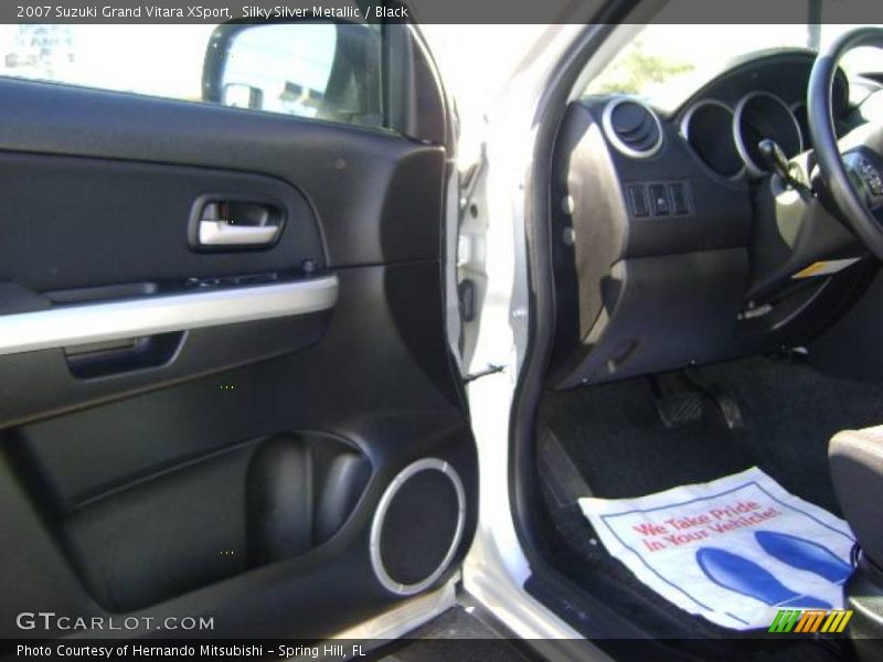 Silky Silver Metallic / Black 2007 Suzuki Grand Vitara XSport
