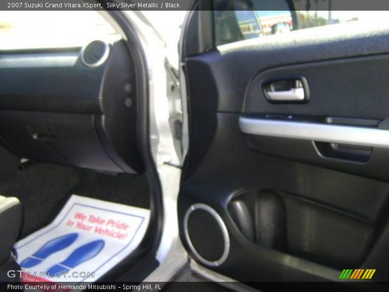 Silky Silver Metallic / Black 2007 Suzuki Grand Vitara XSport