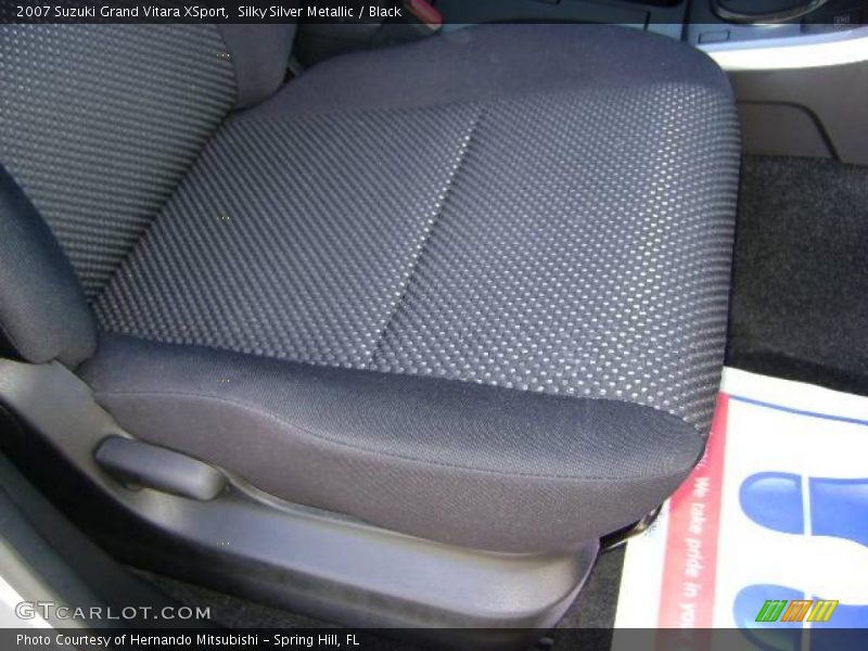 Silky Silver Metallic / Black 2007 Suzuki Grand Vitara XSport