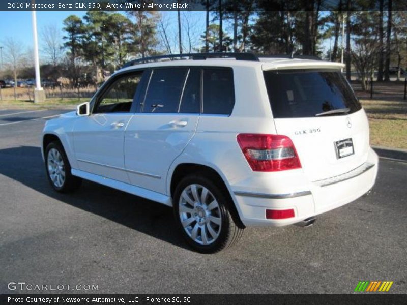 Arctic White / Almond/Black 2010 Mercedes-Benz GLK 350