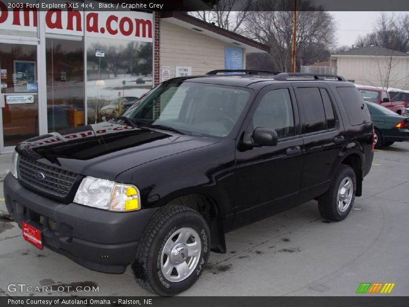 Black / Graphite Grey 2003 Ford Explorer XLS 4x4