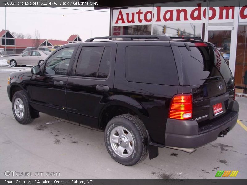 Black / Graphite Grey 2003 Ford Explorer XLS 4x4