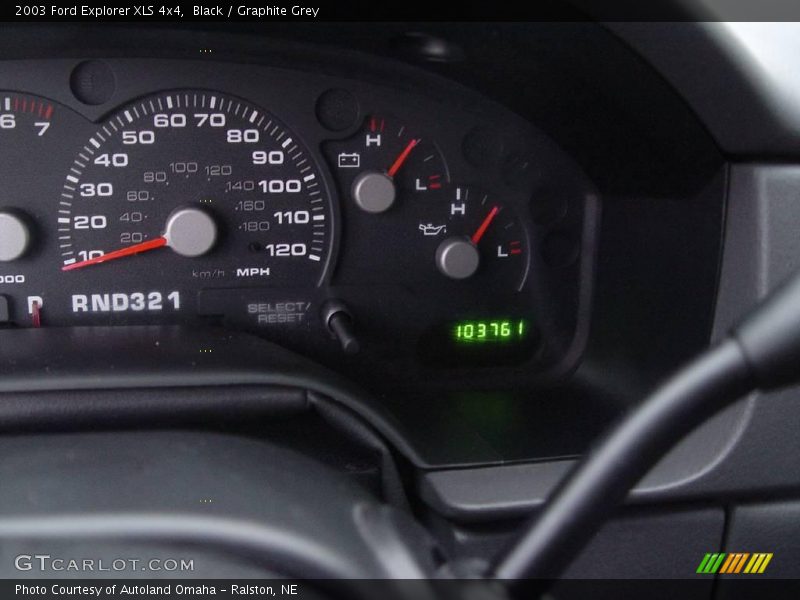 Black / Graphite Grey 2003 Ford Explorer XLS 4x4