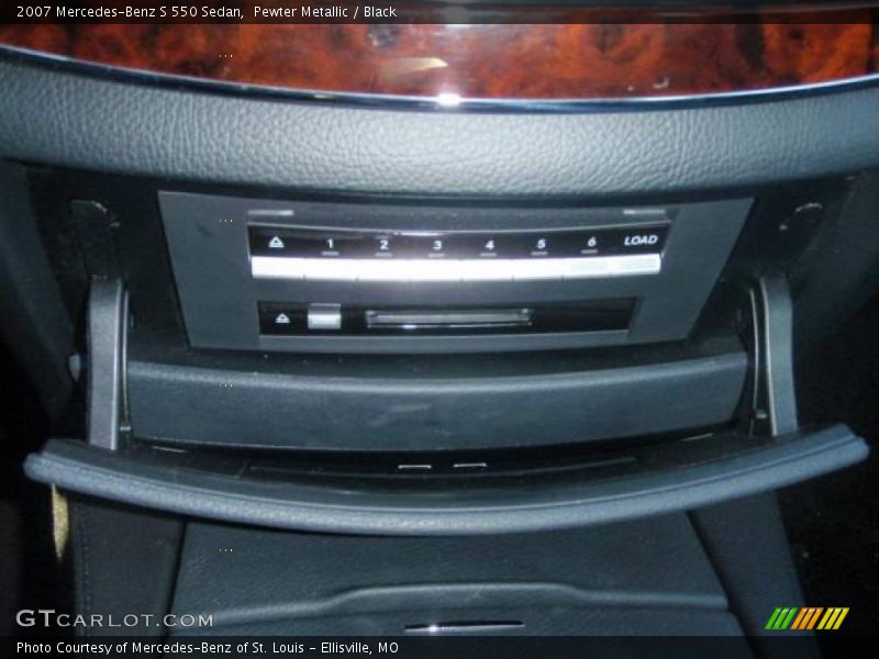 Pewter Metallic / Black 2007 Mercedes-Benz S 550 Sedan