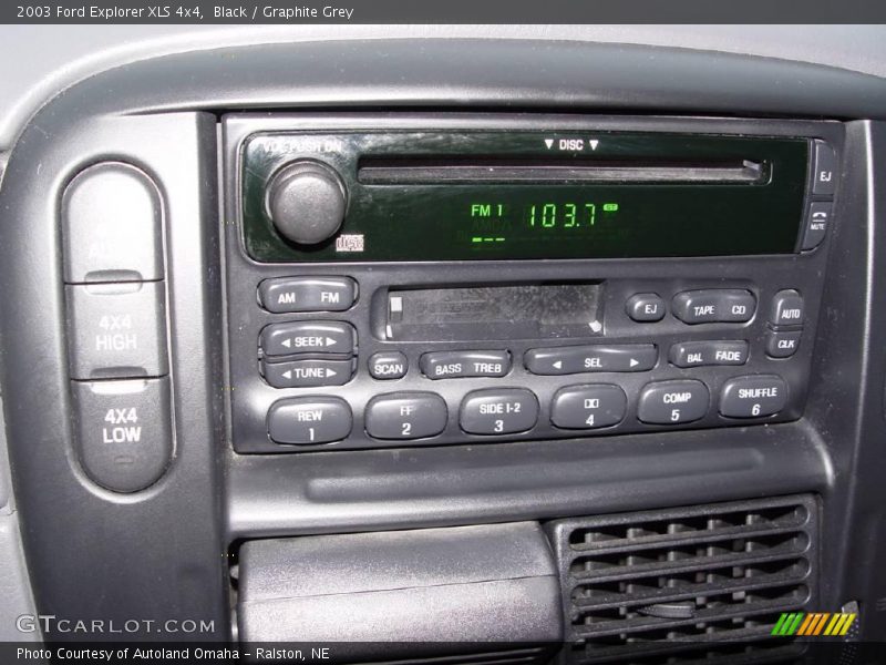 Black / Graphite Grey 2003 Ford Explorer XLS 4x4