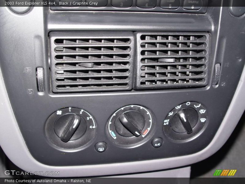 Black / Graphite Grey 2003 Ford Explorer XLS 4x4