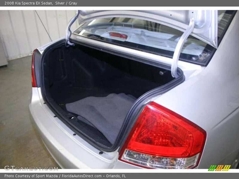 Silver / Gray 2008 Kia Spectra EX Sedan