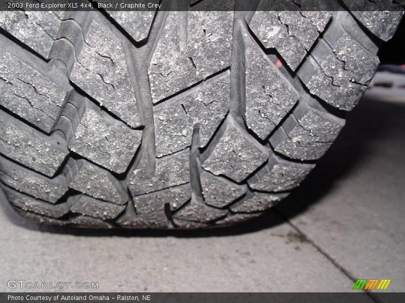 Black / Graphite Grey 2003 Ford Explorer XLS 4x4