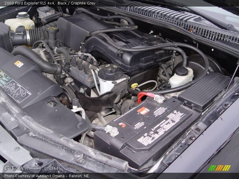 Black / Graphite Grey 2003 Ford Explorer XLS 4x4
