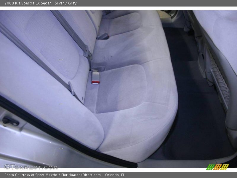 Silver / Gray 2008 Kia Spectra EX Sedan