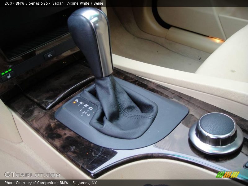 Alpine White / Beige 2007 BMW 5 Series 525xi Sedan