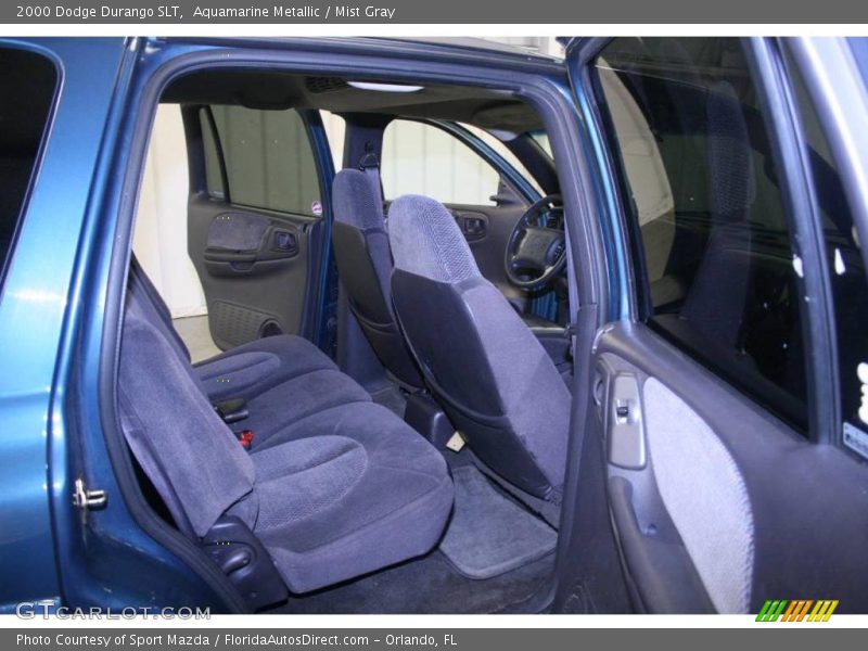 Aquamarine Metallic / Mist Gray 2000 Dodge Durango SLT