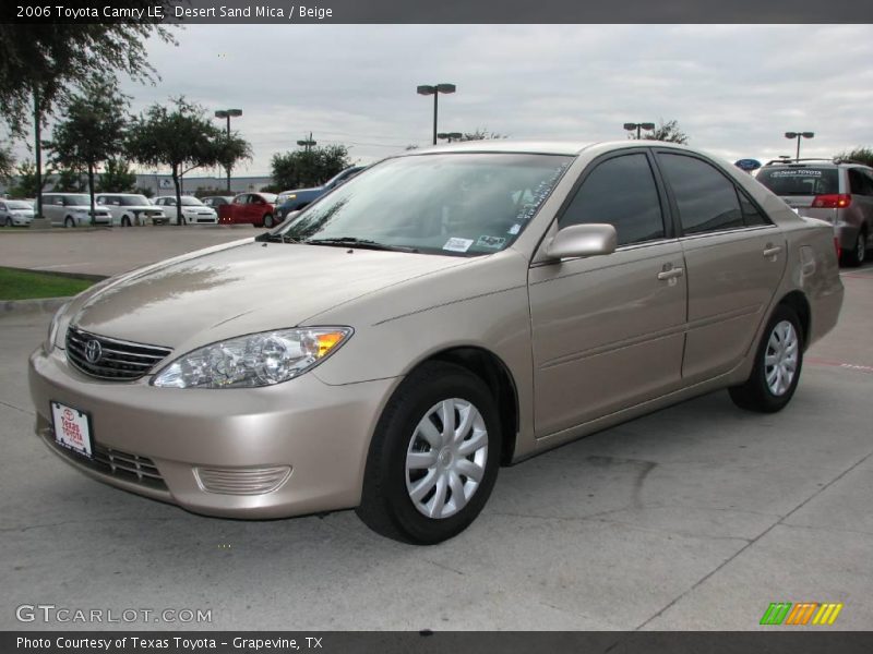 Desert Sand Mica / Beige 2006 Toyota Camry LE