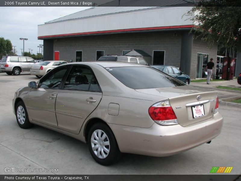 Desert Sand Mica / Beige 2006 Toyota Camry LE