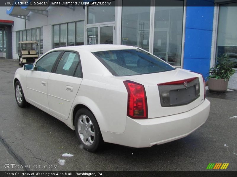 White Diamond / Light Gray/Ebony 2003 Cadillac CTS Sedan