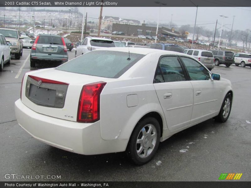White Diamond / Light Gray/Ebony 2003 Cadillac CTS Sedan