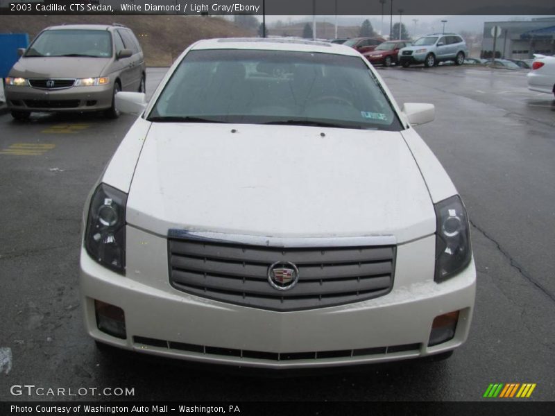 White Diamond / Light Gray/Ebony 2003 Cadillac CTS Sedan