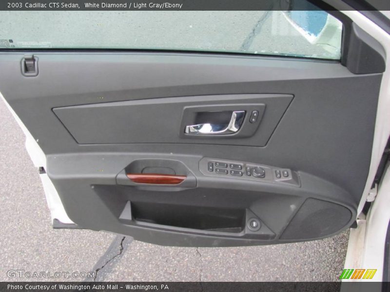White Diamond / Light Gray/Ebony 2003 Cadillac CTS Sedan