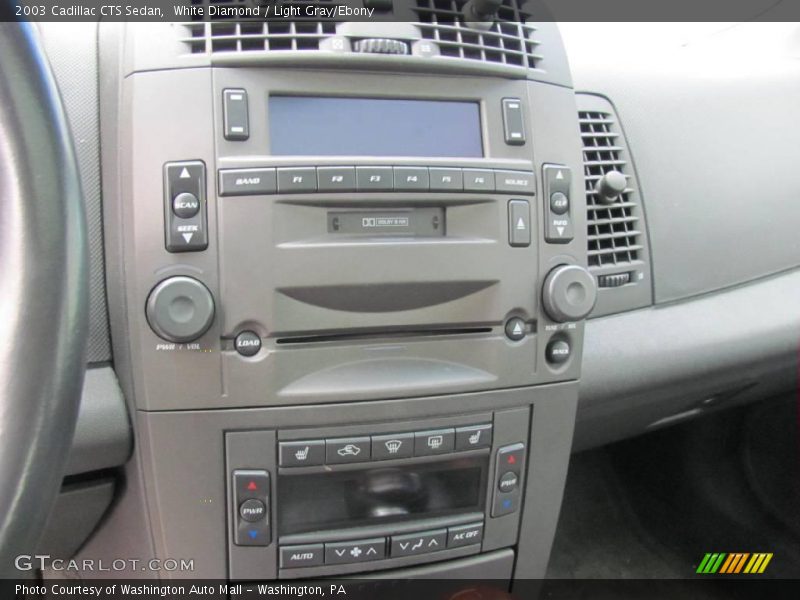 White Diamond / Light Gray/Ebony 2003 Cadillac CTS Sedan