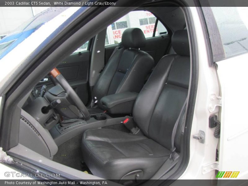 White Diamond / Light Gray/Ebony 2003 Cadillac CTS Sedan