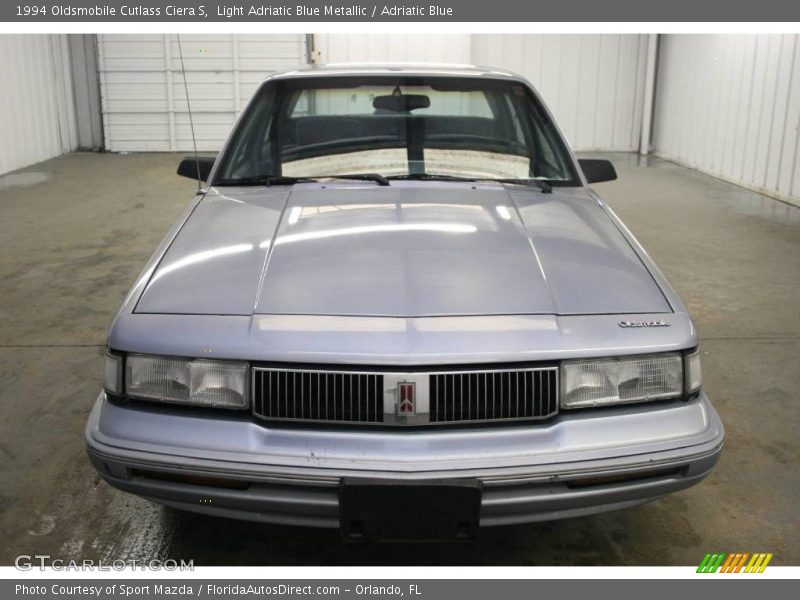Light Adriatic Blue Metallic / Adriatic Blue 1994 Oldsmobile Cutlass Ciera S