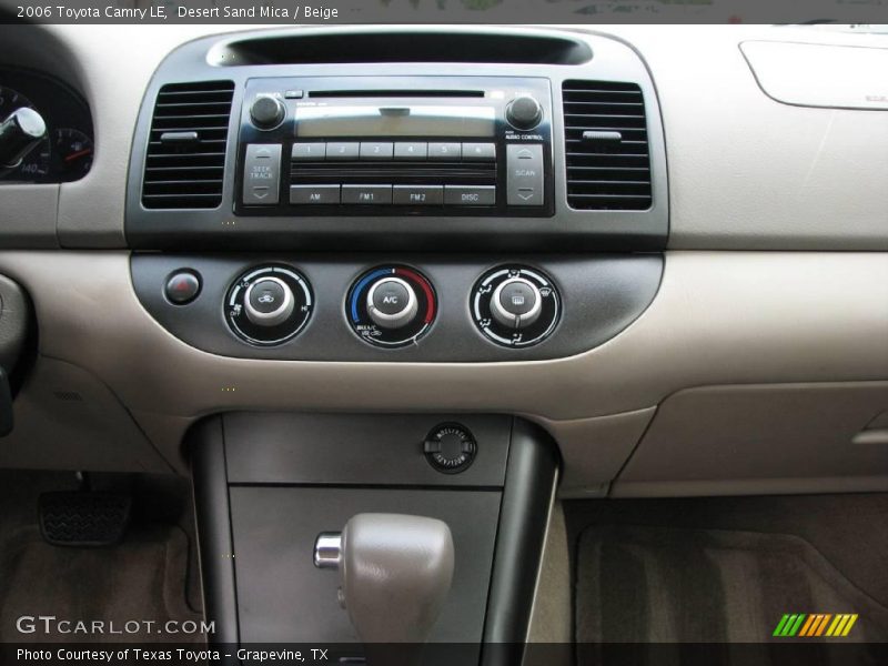 Desert Sand Mica / Beige 2006 Toyota Camry LE