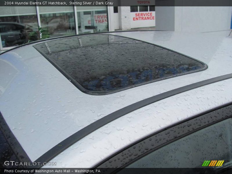 Sterling Silver / Dark Gray 2004 Hyundai Elantra GT Hatchback