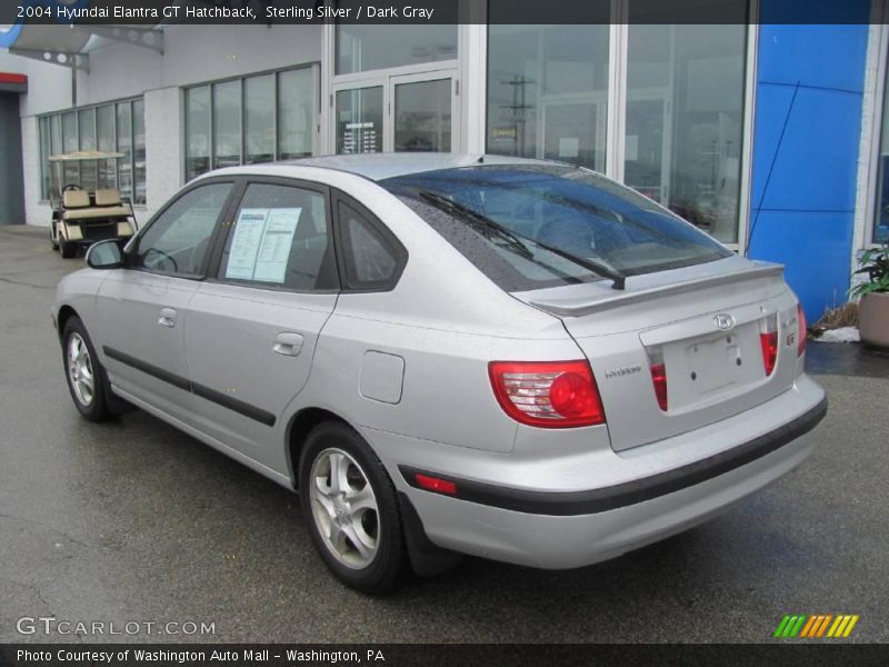 Sterling Silver / Dark Gray 2004 Hyundai Elantra GT Hatchback