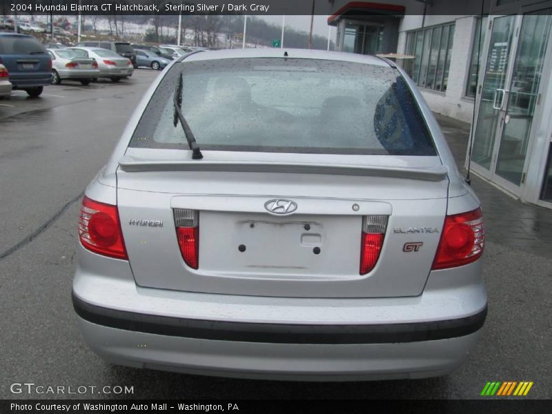 Sterling Silver / Dark Gray 2004 Hyundai Elantra GT Hatchback