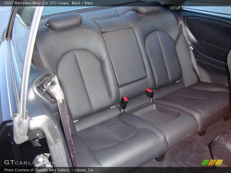 Black / Black 2007 Mercedes-Benz CLK 350 Coupe