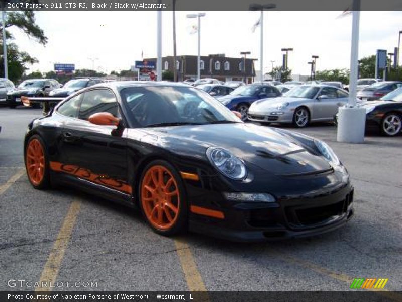 Black / Black w/Alcantara 2007 Porsche 911 GT3 RS