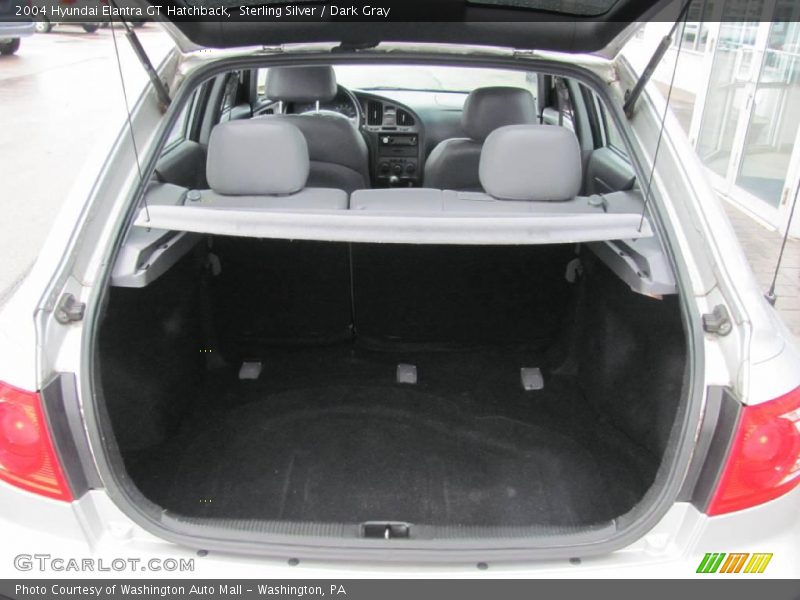 Sterling Silver / Dark Gray 2004 Hyundai Elantra GT Hatchback
