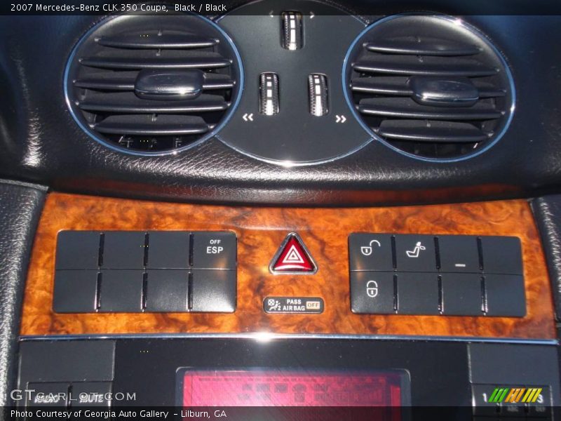 Black / Black 2007 Mercedes-Benz CLK 350 Coupe