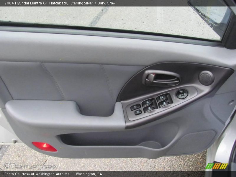 Sterling Silver / Dark Gray 2004 Hyundai Elantra GT Hatchback