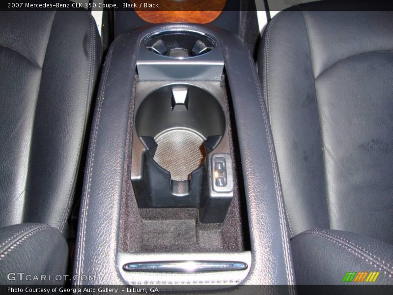 Black / Black 2007 Mercedes-Benz CLK 350 Coupe