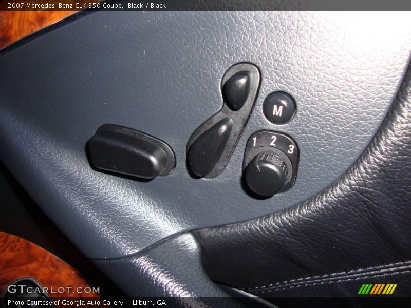 Black / Black 2007 Mercedes-Benz CLK 350 Coupe