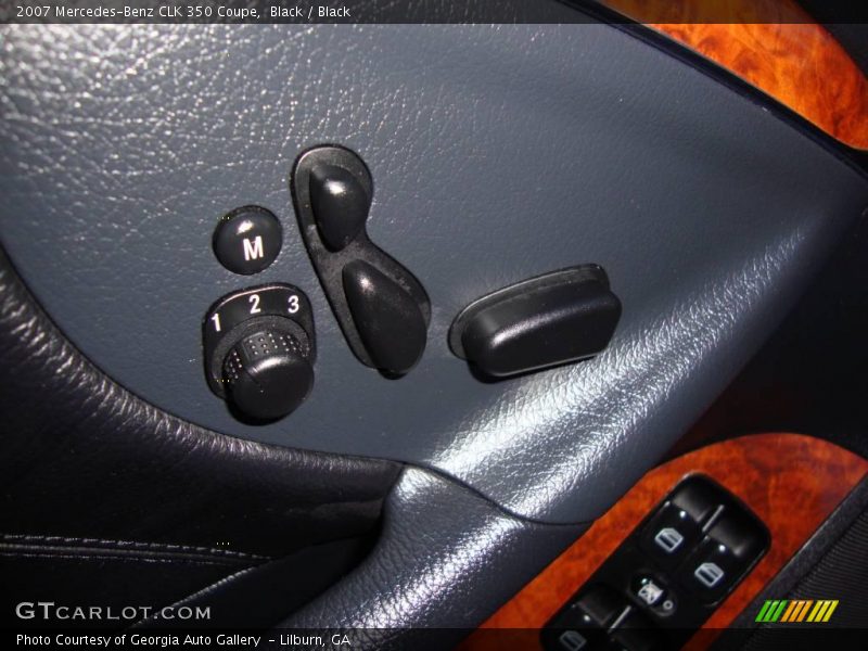 Black / Black 2007 Mercedes-Benz CLK 350 Coupe