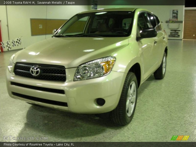 Savannah Metallic / Taupe 2008 Toyota RAV4 I4