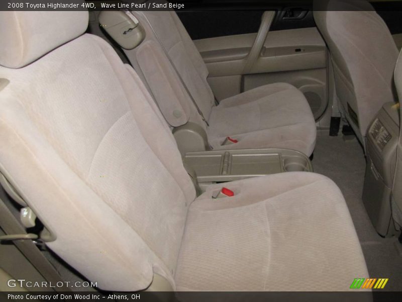 Wave Line Pearl / Sand Beige 2008 Toyota Highlander 4WD
