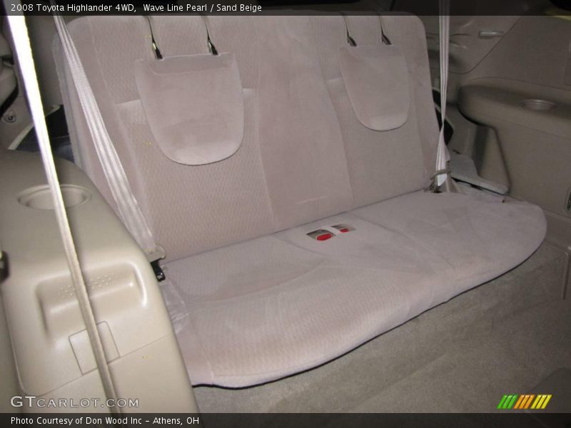 Wave Line Pearl / Sand Beige 2008 Toyota Highlander 4WD
