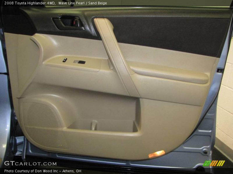 Wave Line Pearl / Sand Beige 2008 Toyota Highlander 4WD