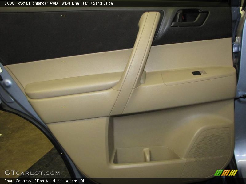 Wave Line Pearl / Sand Beige 2008 Toyota Highlander 4WD