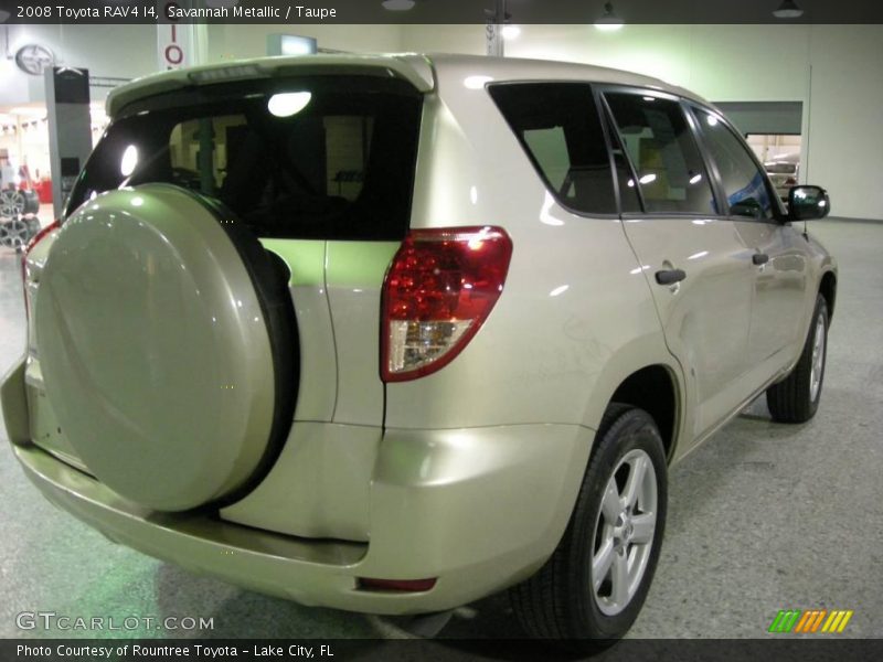 Savannah Metallic / Taupe 2008 Toyota RAV4 I4