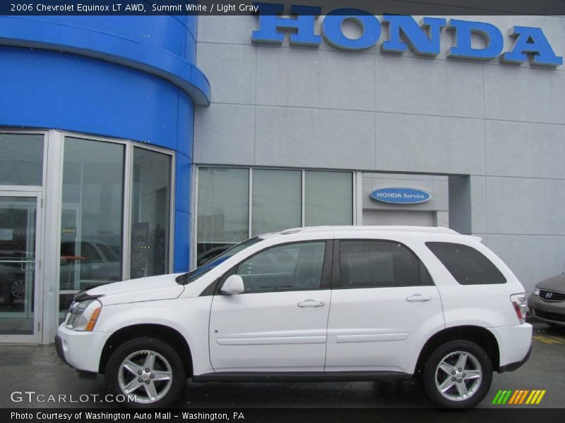 Summit White / Light Gray 2006 Chevrolet Equinox LT AWD