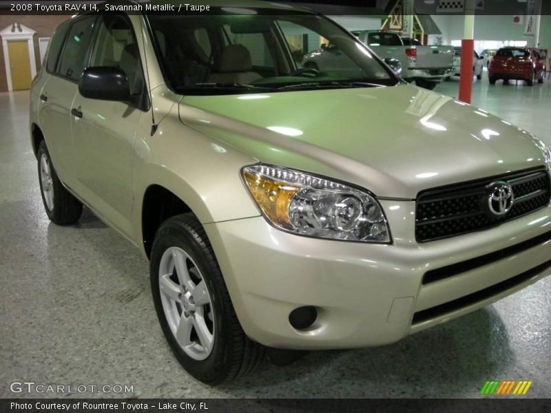 Savannah Metallic / Taupe 2008 Toyota RAV4 I4