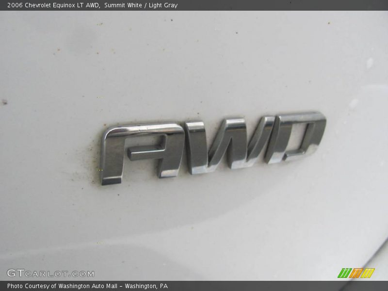 Summit White / Light Gray 2006 Chevrolet Equinox LT AWD