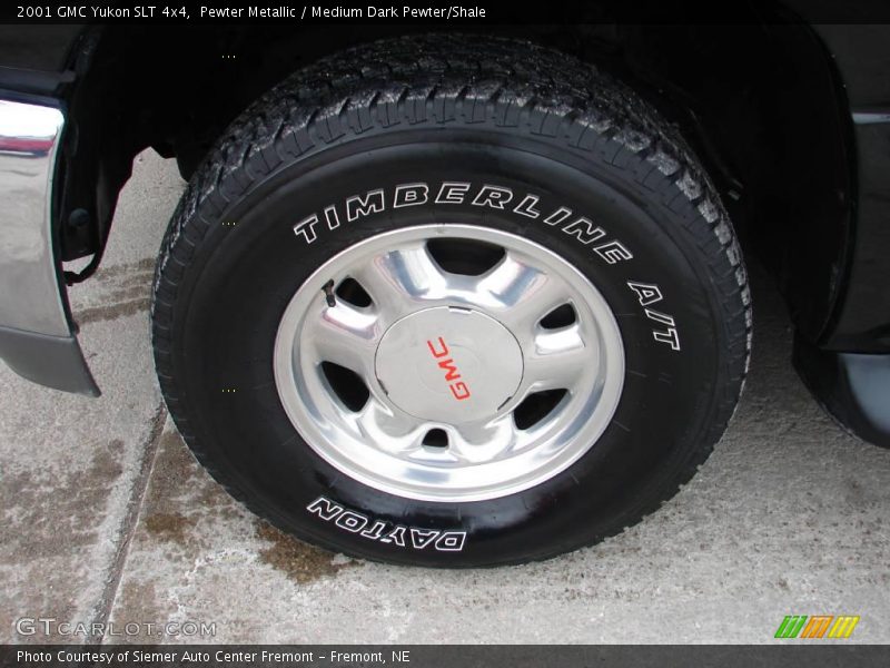 Pewter Metallic / Medium Dark Pewter/Shale 2001 GMC Yukon SLT 4x4