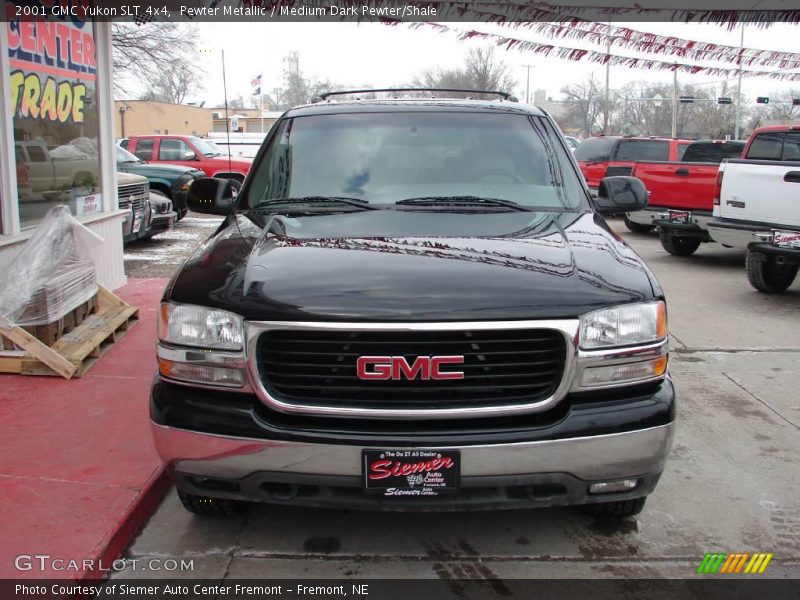Pewter Metallic / Medium Dark Pewter/Shale 2001 GMC Yukon SLT 4x4