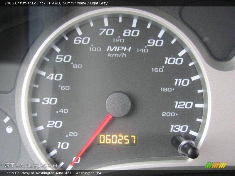 Summit White / Light Gray 2006 Chevrolet Equinox LT AWD