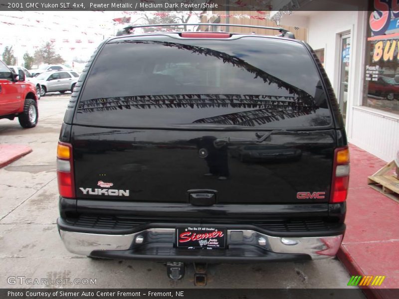 Pewter Metallic / Medium Dark Pewter/Shale 2001 GMC Yukon SLT 4x4